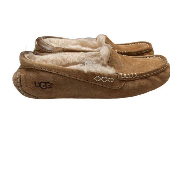 UGG Ansley Slipper for Women, US Size 7 - Chestnut Brown See Note Re:size - Picture 3 of 7